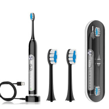 Werbegeschenk Sonic 5 Modi Elektrische Zahnbürste Reise Tragbare Ultraschall Elektrische Zahnbürste mit 2 Ersatzbürstenköpfen
